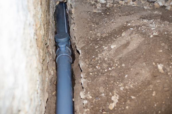 Drain Pipe Installation in Hilliard