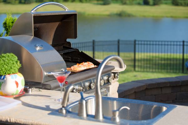 Outdoor Kitchen Plumbing in Hilliard