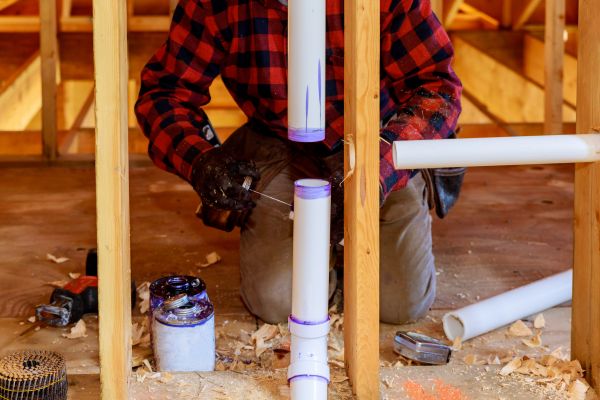 PVC Piping Installation in Hilliard